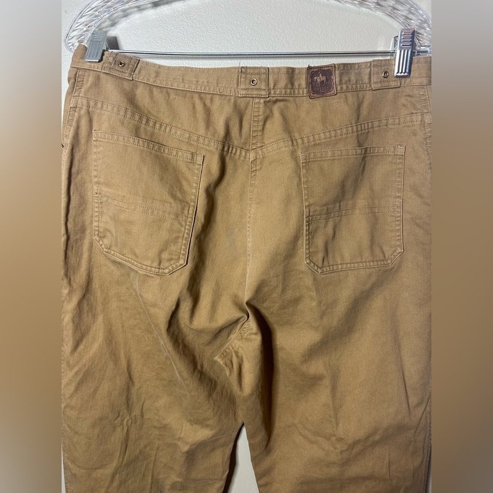 Lauren Ralph Lauren Pants High Waist Five Pocket Tan Women’s Size 12 Preppy Mom - Picture 7 of 12